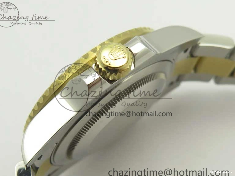0504 GMT Master II 116713 GMF 904L Steel Edition Green Dial on SS YG Bracelet A Lightweight 3386